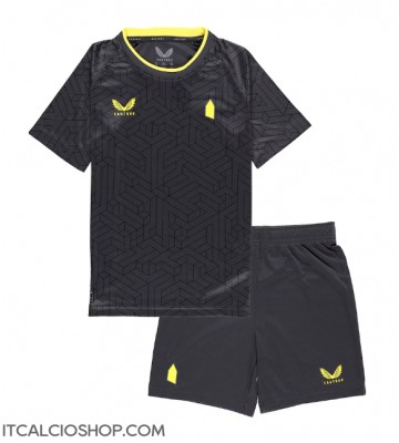 Everton Seconda Maglia Bambino 2024-25 Manica Corta (+ Pantaloni corti)